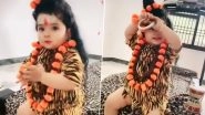 TikTok Video of Toddler Dressed As Bholenath Will Lift Up Your Spirits This Mahashivratri