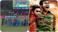 From Ugly Fight During U19 CWC Final 2020 to a Poster With MS Dhoni&rsquo;s Decapitated Head, 5 Times When Bangladesh Cricket Team Lacked Sportsmen Spirit (Watch Video)