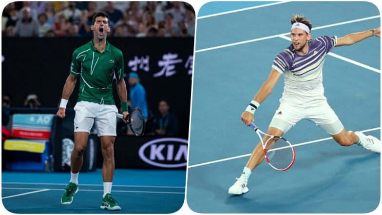 Novak Djokovic vs Dominic Thiem, Australian Open 2020 Free Live Streaming Online: How to Watch Live Telecast of Aus Open Men’s Singles Final Tennis Match?