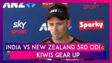 IND vs NZ 3rd ODI: Kiwis Gear Up, Tim Southee Says It’s Always Great To Play Against India