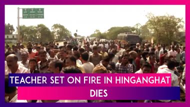 Hinganghat: 24-Year Old College Teacher Set Ablaze By Stalker, Succumbs To Injuries A Week Later