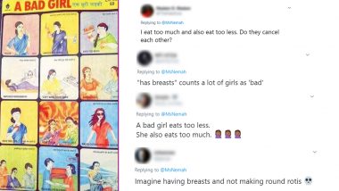 Are You a Bad Girl if You Have Breasts and Eat Too Much or Too Less? This Viral Image of Random Textbook Is Outrageous and Twitterati Can’t Keep Calm