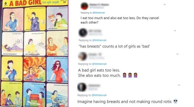 Are You a Bad Girl if You Have Breasts and Eat Too Much or Too Less?