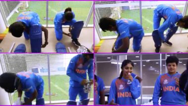 Ahead of ICC Women's T20 World Cup 2020 India's Radha Yadav, Arundhati Reddy Take 'Get Your Kit On' Challenge (Watch Video)
