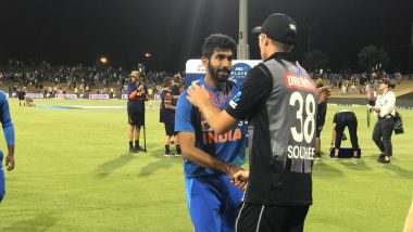 India vs New Zealand 5th T20I Stat Highlights: IND Becomes First Team to Complete 5-0 Whitewash in T20I Series, Beat Kiwis by Seven Runs in Last Match