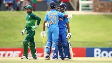 India Beat Pakistan to Qualify for Final of ICC U19 CWC 2020; Yashasvi Jaiswal, Divyansh Saxena Shine in 10-Wicket Victory in Semis