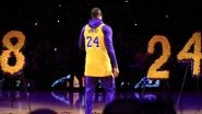 LeBron James Gives Heartfelt Tribute to Kobe Bryant in LA Lakers' Pre-Game Ceremony, Watch Video of his Moving Speech