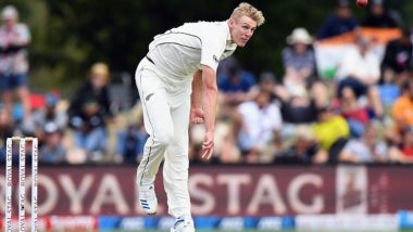 Kyle Jamieson Scalps Maiden Five-Wicket Haul As India Bundle Out for 242 in First Innings of Second Test Against New Zealand