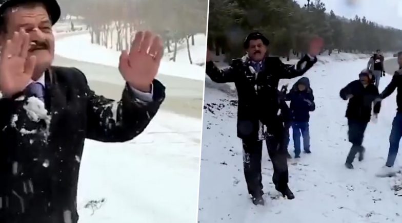 TV Weatherman Becomes Victim to Snowball Attack While Reporting Live in  Iraq (Watch Video) | LatestLY