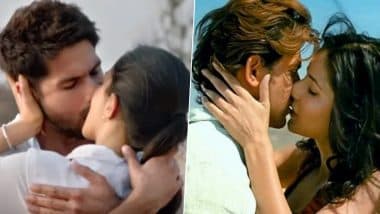 Happy Kiss Day 2020:Shahid-Kiara in Kabir Singh to Hrithik-Katrina in ZNMD Here are Bollywood's Most Romantic Kisses (View Pics)