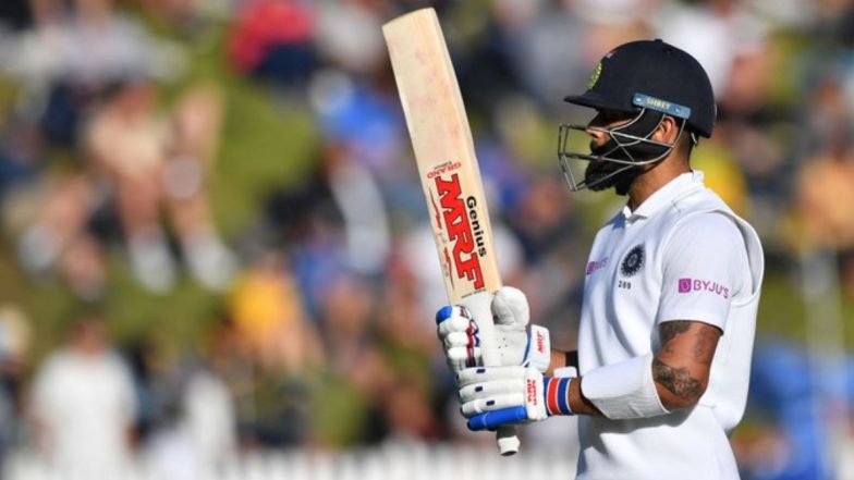 Virat Kohli’s Poor Form With Bat and DRS Continues, Dismissed Cheaply Once Again During India vs New Zealand 2nd Test 2020; Fans React to Indian Captain’s Batting Woes