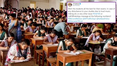 West Bengal Madhyamik Board Exam 2020 to Begin From February 18, Kolkata Police Issues WhatsApp Numbers For Students to Complain Against Loud Music