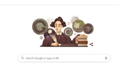 Mary Somerville Google Doodle 2020: Search Engine Giant Celebrates The Special Day When Scottish Scientist's Papers Were Read Out by Royal Society of London