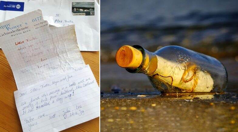 Message in a Bottle Sent 7 Years Ago Gets Response 
