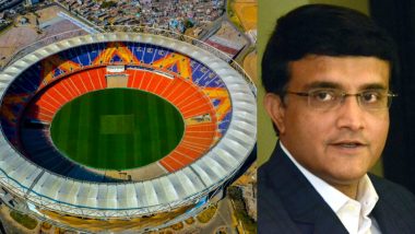 BCCI Shares Close-Up of Motera Stadium, Sourav Ganguly Says Eden Gardens Not Anymore the Largest Cricket Stadium in India