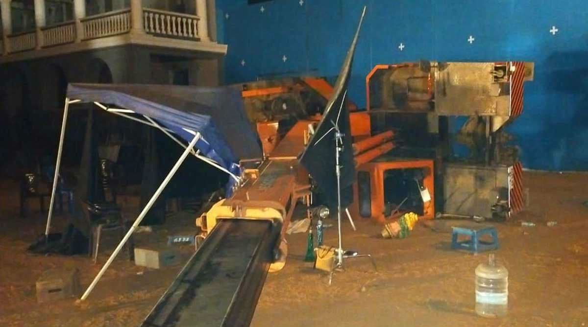 Indian 2 Shooting Accident: 3 Die After Crane Crashes At Movie Sets; Kamal Hassan Escapes Unhurt Indian 2 Shooting Accident: 3 Die After Crane Crashes At Movie Sets; Kamal Hassan Escapes Unhurt