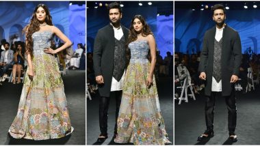 Lakme Fashion Week 2020 Summer/Resort: Janhvi Kapoor and Vicky Kaushal Set the Fashion Ball Rolling for the New Season (View Pics)