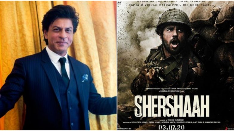 Shah Rukh Khan to Have a Cameo in Sidharth Malhotra and Kiara Advani's Shershaah?