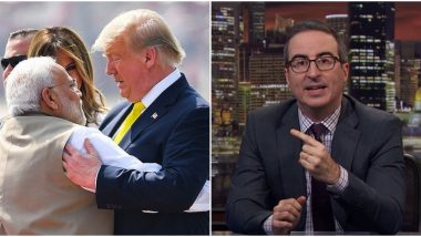 ‘John Oliver’ Trends on Twitter After New Episode of Last Week Tonight Show Covers US President Donald Trump’s India Visit (Watch Video)