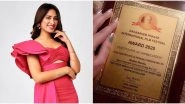 Bigg Boss 13 Fame Mahira Sharma Faked her Dadasaheb Phalke Award Certificate for the Best Dressed Celebrity Inside BB House