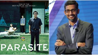 Oscars 2020: Google and Alphabet CEO, Sundar Pichai Congratulates Bong Joon Ho and Team Parasite for their Academy Award Wins