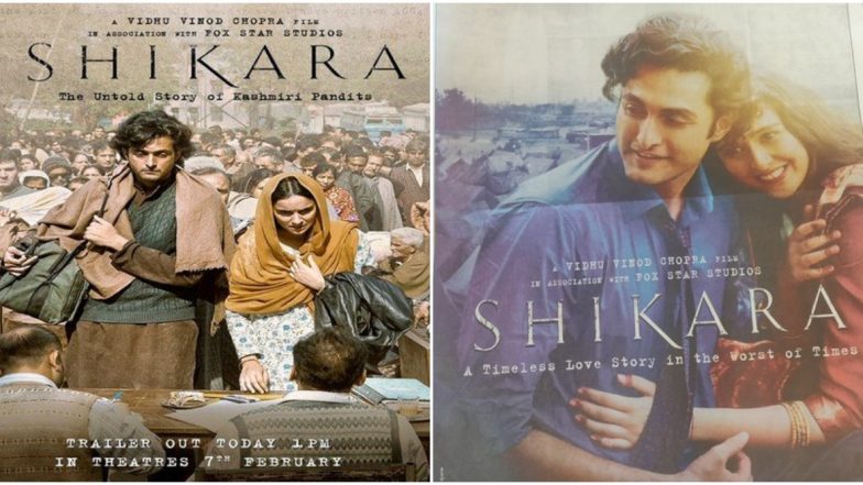 Shikara: Fans Call Out Vidhu Vinod Chopra’s Film for Changing the Tagline ‘Untold Story of Kashmiri Pandits’ to ‘Love Story’ (Read Tweets)