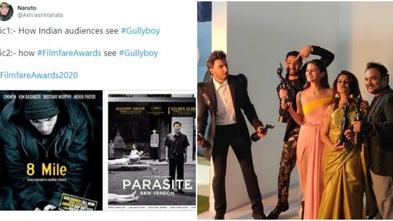 Filmfare Awards 2020: Fans Unhappy With Gully Boy’s Award Frenzy, Share Funny Memes and Jokes on Twitter (View Tweets)