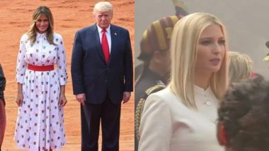 US First Lady Melania Trump, Daughter Ivanka Trump Opt For Shades of White on Day 2 of India Visit