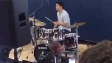 Pornhub Theme Music Played in School! Twitter Applauds Teenager Who Boldly Perform Drums at the Talent Show (Check Viral Tweets)