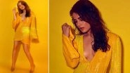 Radhika Madan Is Creating Her Own Sunshine In A Bright Yellow Retrofete Dress!