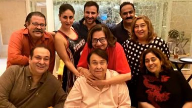 Kareena Kapoor Khan And Saif Ali Khan Have A Fam Jam On Randhir Kapoor's 73rd Birthday (View Pic)