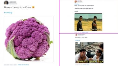 Rose Day 2020 Funny Memes and Jokes Take Over Twitter, Valentine Week Kicks Off on a Sarcastic Note