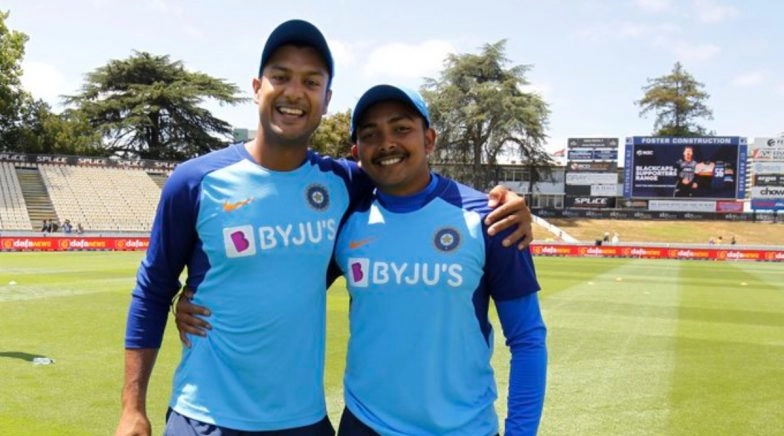IND vs NZ 1st ODI 2020: Prithvi Shaw, Mayank Agarwal Becomes Fourth Debutant Opening Pair