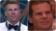 David Warner Mentions Virat Kohli After Winning Allan Border Medal, Steve Smith Gives Priceless Reaction (Watch Video)