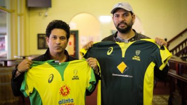 SCG Welcomes Back Yuvraj Singh, Sachin Tendulkar Ahead of Bushfire Cricket Bash