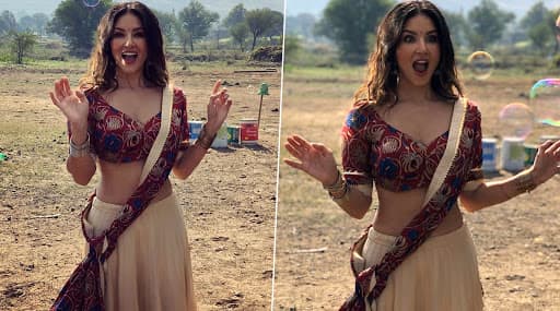 Sunny Leone Goes From Amused To Shocked In Just Two Pictures Sunny Leone Goes From Amused To Shocked In Just Two Pictures