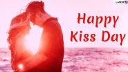 Happy Kiss Day 2020 Greetings: WhatsApp Stickers, Messages, Passionate Quotes on Kiss, GIF Images and Telegram Wishes to Celebrate Valentine Week