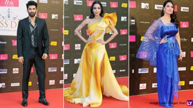 Miss Diva 2020: Malaika Arora, Lara Dutta, Aditya Roy Kapur Slay in Style on the Grand Finale Red Carpet (See Pics)