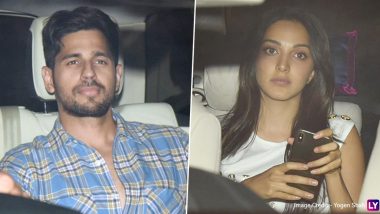 Sidharth Malhotra Visits Karan Johar’s House, Rumoured GF Kiara Advani Also Spotted (View Pics)