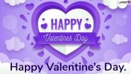 Valentine&rsquo;s Day 2020 'I Love You' Greetings and Romantic Messages: WhatsApp Stickers, Cute GIFs, Dreamy Quotes and Valentine Wishes for Your Better Half