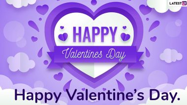 Valentine’s Day 2020 'I Love You' Greetings and Romantic Messages: WhatsApp Stickers, Cute GIFs, Dreamy Quotes and Valentine Wishes for Your Better Half