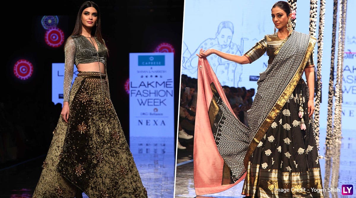 Lakme Fashion Week 2020 Summer/Resort: Diana Penty for Shivan & Narresh and Tabu for Gaurang Shah Exhibit Glamour on the Ramp (View Pics) Lakme Fashion Week 2020 Summer/Resort: Diana Penty for Shivan & Narresh and Tabu for Gaurang Shah Exhibit Glamour on the Ramp (View Pics)