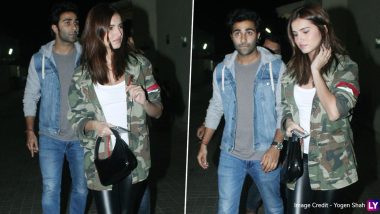 Lovebirds Tara Sutaria and Aadar Jain Step Out For A Movie Date! (View Pics)