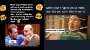 Teddy Day Funny Memes and Jokes: Valentine Week 2020 Celebrations Get Mocked and Singles&rsquo; Would Totally Relate