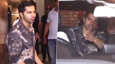 Varun Dhawan's Car Runs Over A Paparazzo's Foot, Watch The Actor's Concerned Reaction In This Video