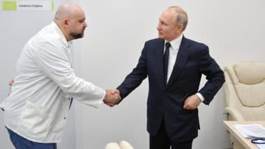 Russia's Top Coronavirus Doctor Denis Protsenko Tests Positive Week After Meeting President Vladimir Putin