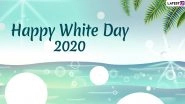 White Day 2020 Images and HD Wallpapers for Free Download Online: Wish Happy White Day With WhatsApp Stickers and GIF Greetings to Mark East Asia&rsquo;s Valentine&rsquo;s Day