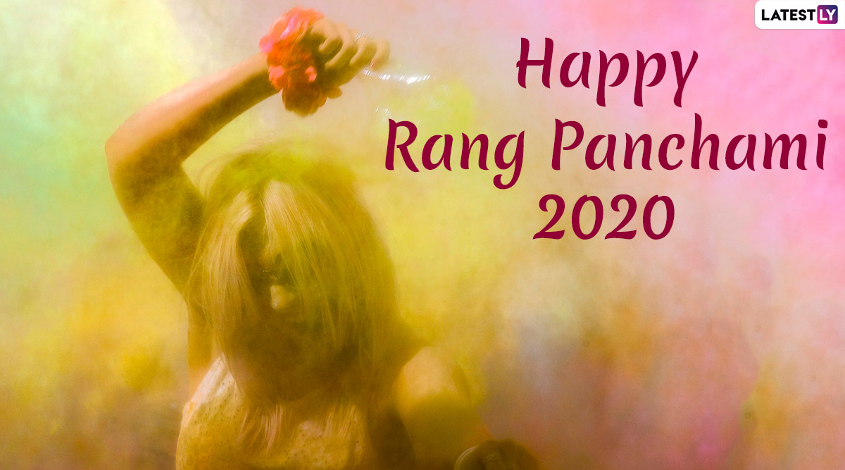 Rang Panchami 2020 Images and HD Wallpapers for Free Download Online: Wish 'Happy  Rang Panchami' via WhatsApp Stickers, Facebook Status and GIF Messages |  🙏🏻 LatestLY