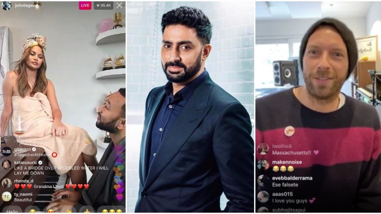 Coronavirus Effect: Abhishek Bachchan Wants this Composer for the Indian Version of  John Legend and Chris Martin's #TogetherAtHome Initiative