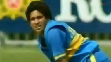 On This Day: When Sachin Tendulkar Scored His First Runs in ODIs vs New Zealand in 1990